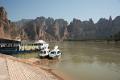 10 China Bingling Si Buddhist grottoes - Yellow River